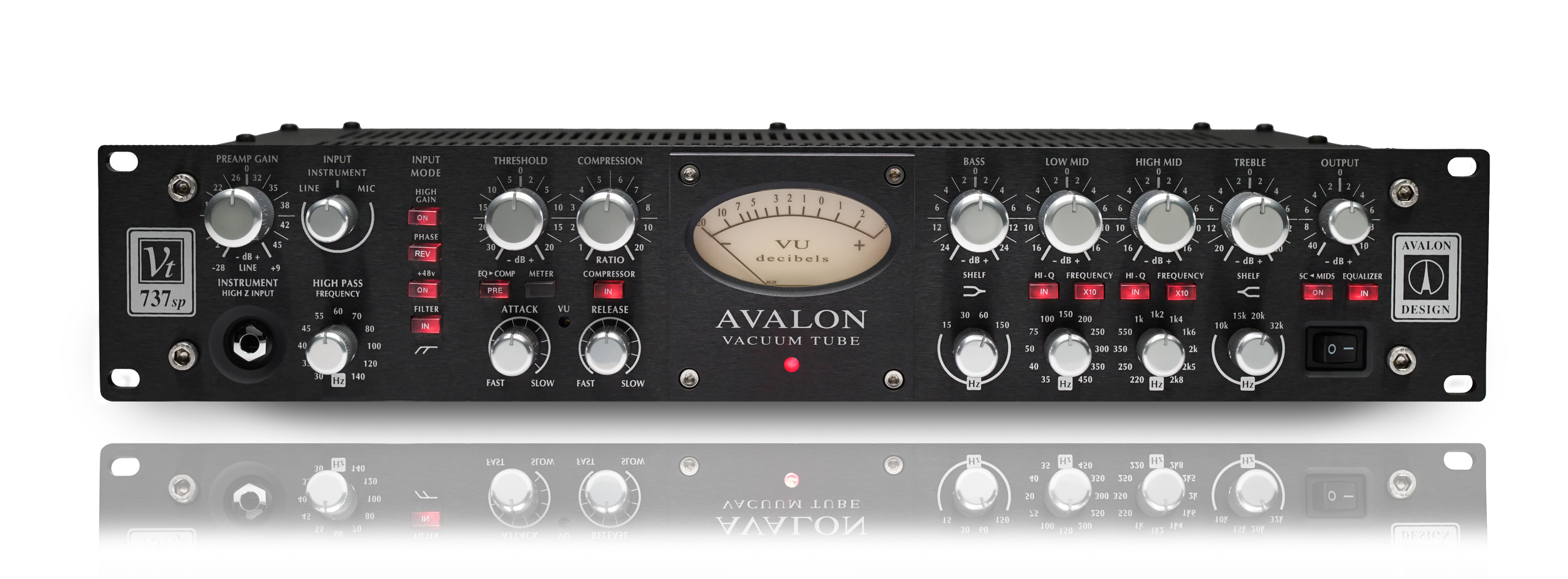 Avalon design VT-737 sp マイクプリ コンプレッサー EQ Vt-737 sp — Avalon Design